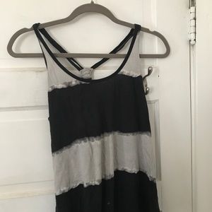 Ombré tye dye tank top